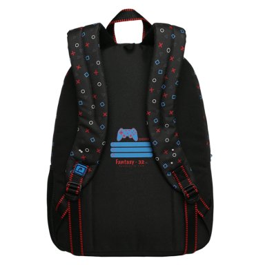 MOCHILA HEAD FANTASY 2026 GAMER NEGRO - 5
