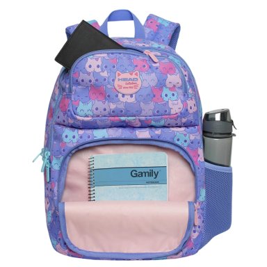 MOCHILA HEAD FANTASY 2026 MEOW LILA - 3
