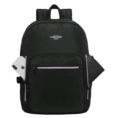 MOCHILA HEAD KONA 2026 NEGRO LILA - 2