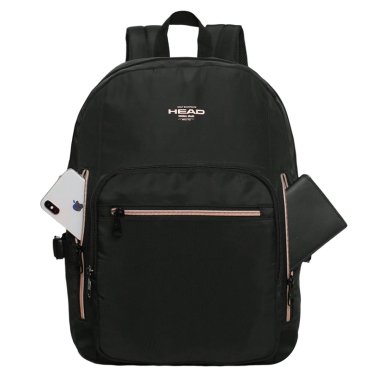 MOCHILA HEAD KONA 2026 NEGRO ROSE GOLD - 2