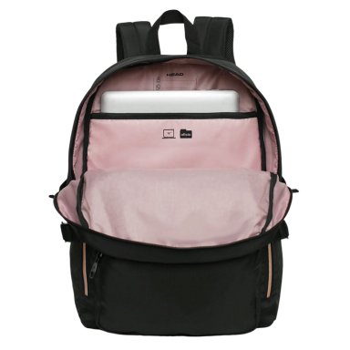 MOCHILA HEAD KONA 2026 NEGRO ROSE GOLD - 3