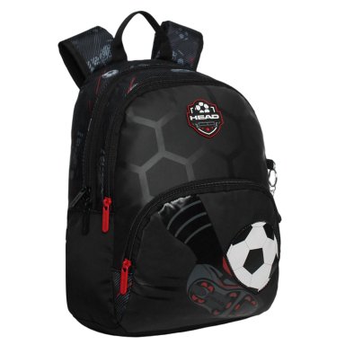 MOCHILA HEAD GUM 2026 FUTBOL NEGRO - 1