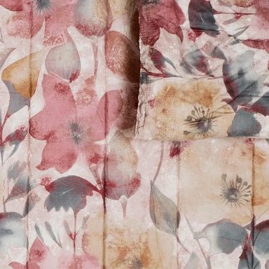PLUMÓN RIPLEY HOME PERCALE FLORES ACUARELA SÚPER KING - 2