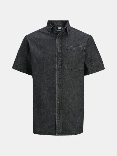 CAMISA HOMBRE JACK & JONES ALGODÓN MANGA CORTA - 1