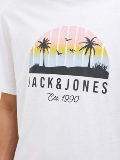POLERA HOMBRE JACK & JONES ALGODÓN MANGA CORTA - 3