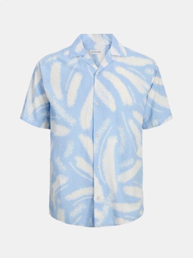 CAMISA HOMBRE JACK & JONES ALGODÓN MANGA CORTA - 1