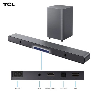 SOUNDBAR BLUETOOTH TCL S55H 2.1 CH PRO - 2