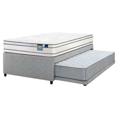 DIVAN CAMA FLEX INNOVA 1.5 PLAZAS GRIS  - 1