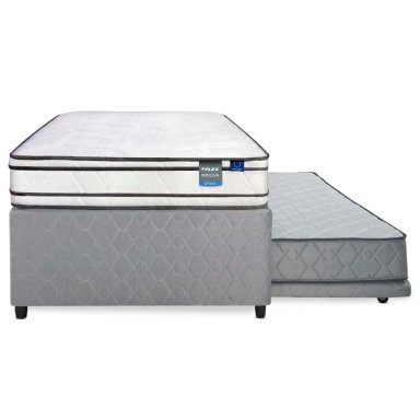 DIVAN CAMA FLEX INNOVA 1.5 PLAZAS GRIS  - 2