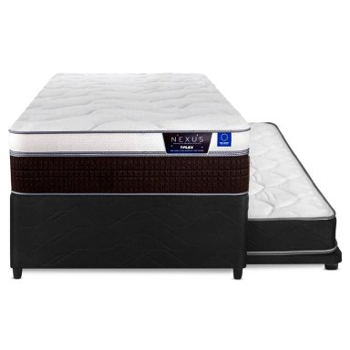 DIVAN CAMA FLEX NEXUS 1.5 PLAZAS NEGRO  - 2
