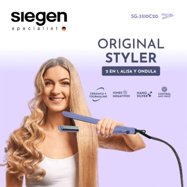 ALISADOR DE PELO SIEGEN ORIGINAL STYLER SG-3510C20 - 4