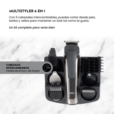 AFEITADORA SIEGEN MULTISTYLER 6 EN 1 SG-8555 - 6