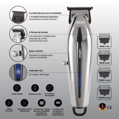 AFEITADORA SIEGEN TRIMMER SG-8605 - 8