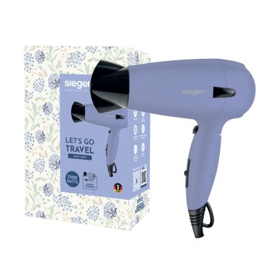 SECADOR DE PELO SIEGEN LET’S GO TRAVEL SG-3012C62 1700W - 1