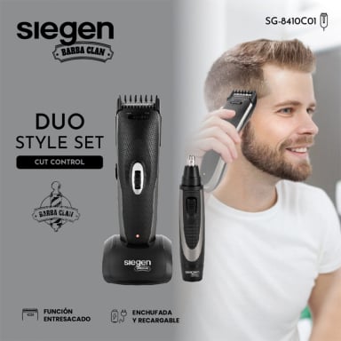 AFEITADORA SIEGEN TRIMMER SG-8410C01 - 4