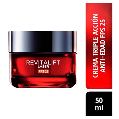 CREMA DE DÍA ANTIEDAD LOREAL REVITALIFT LÁSER SPF25 50 ML - 2