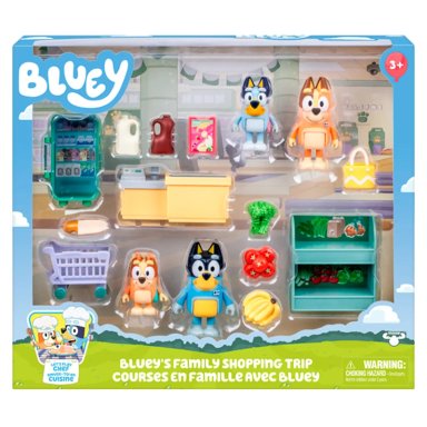 BLUEY S13 LETS PLAY CHEF FAMILY SHOPPING TRIP MULTI PACK EXCLUSIVO - 1
