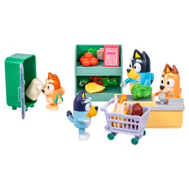 BLUEY S13 LETS PLAY CHEF FAMILY SHOPPING TRIP MULTI PACK EXCLUSIVO - 4
