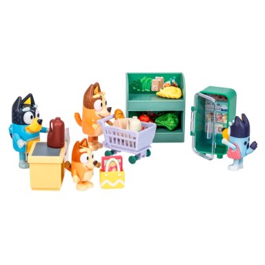 BLUEY S13 LETS PLAY CHEF FAMILY SHOPPING TRIP MULTI PACK EXCLUSIVO - 5
