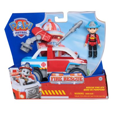 PAW PATROL ATV DE RESCATE Y BOMBEROS - 1