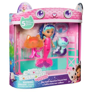 GABBY DOLL HOUSE PELÍCULA PACK FIGURAS ACUARIO - 2