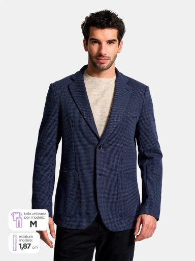 BLAZER HOMBRE SPAVALDI ALGODÓN  - 1