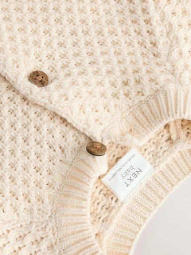 CARDIGAN NIÑA NEXT LANA ALGODÓN  - 3