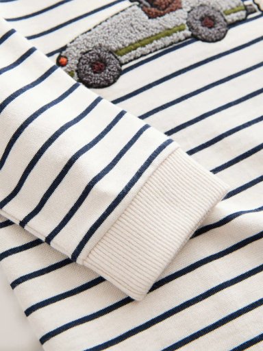 POLERA NIÑO NEXT ALGODÓN MANGA LARGA - 3