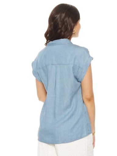 BLUSA MUJER WADO'S CUELLO CAMISERO - 5