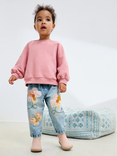 JEANS NIÑA NEXT ALGODÓN - 1