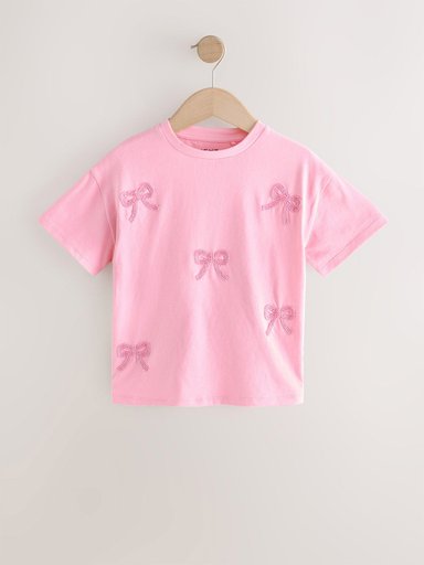 POLERA MANGA CORTA NIÑA NEXT ALGODÓN - 2