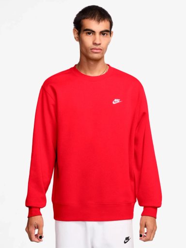 POLERÓN SIN GORRO MANGA LARGA HOMBRE NIKE CLUB - 1