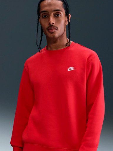 POLERÓN SIN GORRO MANGA LARGA HOMBRE NIKE CLUB - 3