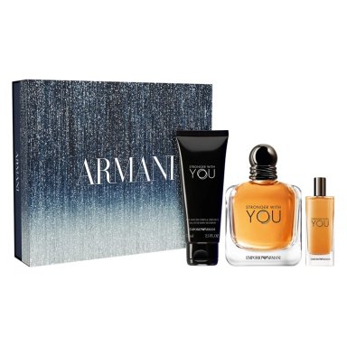 PERFUME GIORGIO ARMANI STRONGER WITH YOU HOMBRE EDT 100 ML + 15 ML + GEL DE DUCHA 75 ML - 2