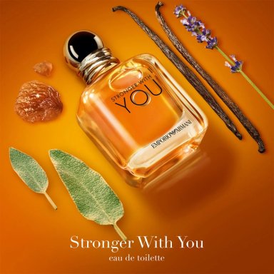 PERFUME GIORGIO ARMANI STRONGER WITH YOU HOMBRE EDT 100 ML + 15 ML + GEL DE DUCHA 75 ML - 3