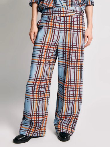 PANTALÓN MUJER MARQUIS RECTO CUADROS - 3