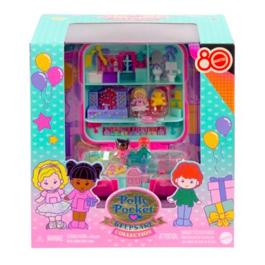 POLLY POCKET COLLECTOR SET DE COLECCIÓN COMPACTO MATTEL 80TH  - 1