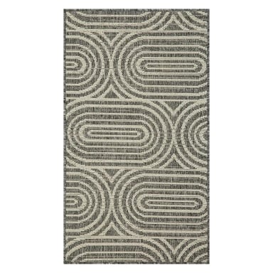 ALFOMBRA ELEMENTS & CO OVALIS GRIS 160X230 - 1
