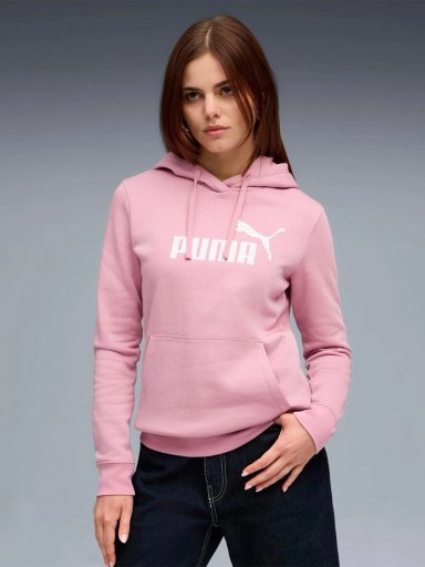 POLERÓN HOODIE MUJER PUMA ESS NO.1 LOGO FLEECE - 1