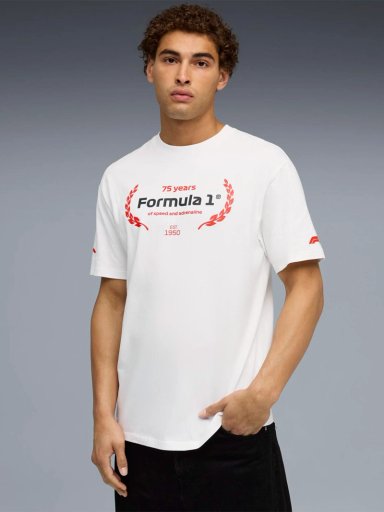 POLERA MANGA CORTA HOMBRE PUMA F1 ESSENTIALS - 1