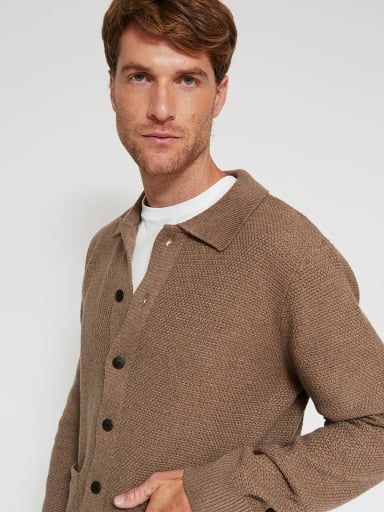 CARDIGAN HOMBRE REGATTA ALGODÓN  - 3