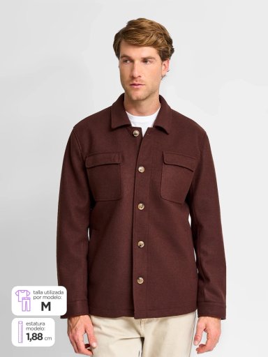 ABRIGO HOMBRE INDEX BOLSILLOS SUPERIOR TAPETA - 1