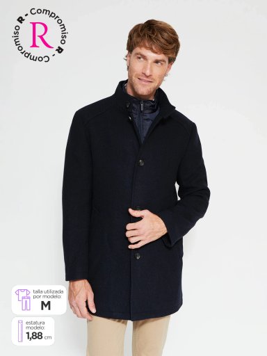 ABRIGO HOMBRE MARQUIS LANA PARKA INTERIOR - 1