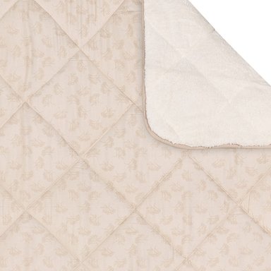 PLUMÓN RIPLEY HOME PROMO SHERPA 1.5 PLAZAS FLOR BEIGE - 2