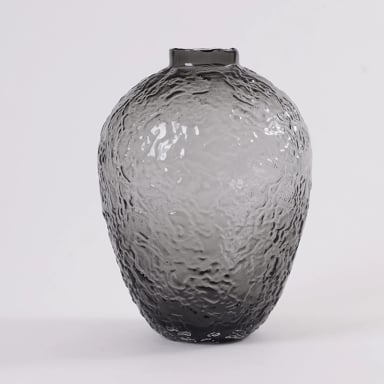 FLORERO DECORATIVO RIPLEY HOME TEXTURA NEUTROS NEGRO - 1
