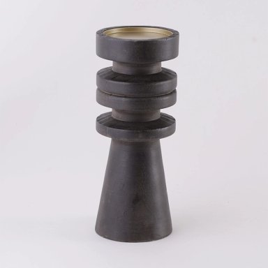 PORTAVELA RIPLEY HOME MADERA M NEGRO - 2