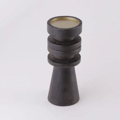 PORTAVELA RIPLEY HOME MADERA M NEGRO - 3