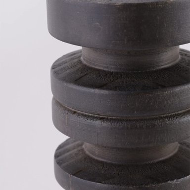 PORTAVELA RIPLEY HOME MADERA M NEGRO - 5