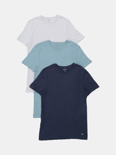 PACK X3 CAMISETA HOMBRE CALVIN KLEIN ALGODÓN  - 1