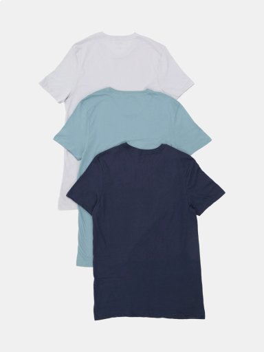 PACK X3 CAMISETA HOMBRE CALVIN KLEIN ALGODÓN  - 2